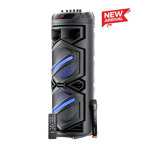 Intex Thriller 1100 | Trolley Speaker (110W Power & 3 Hours of Playback)